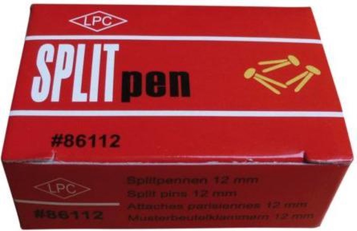 Splitpen Lpc 25mm Doos 100stuks Koper