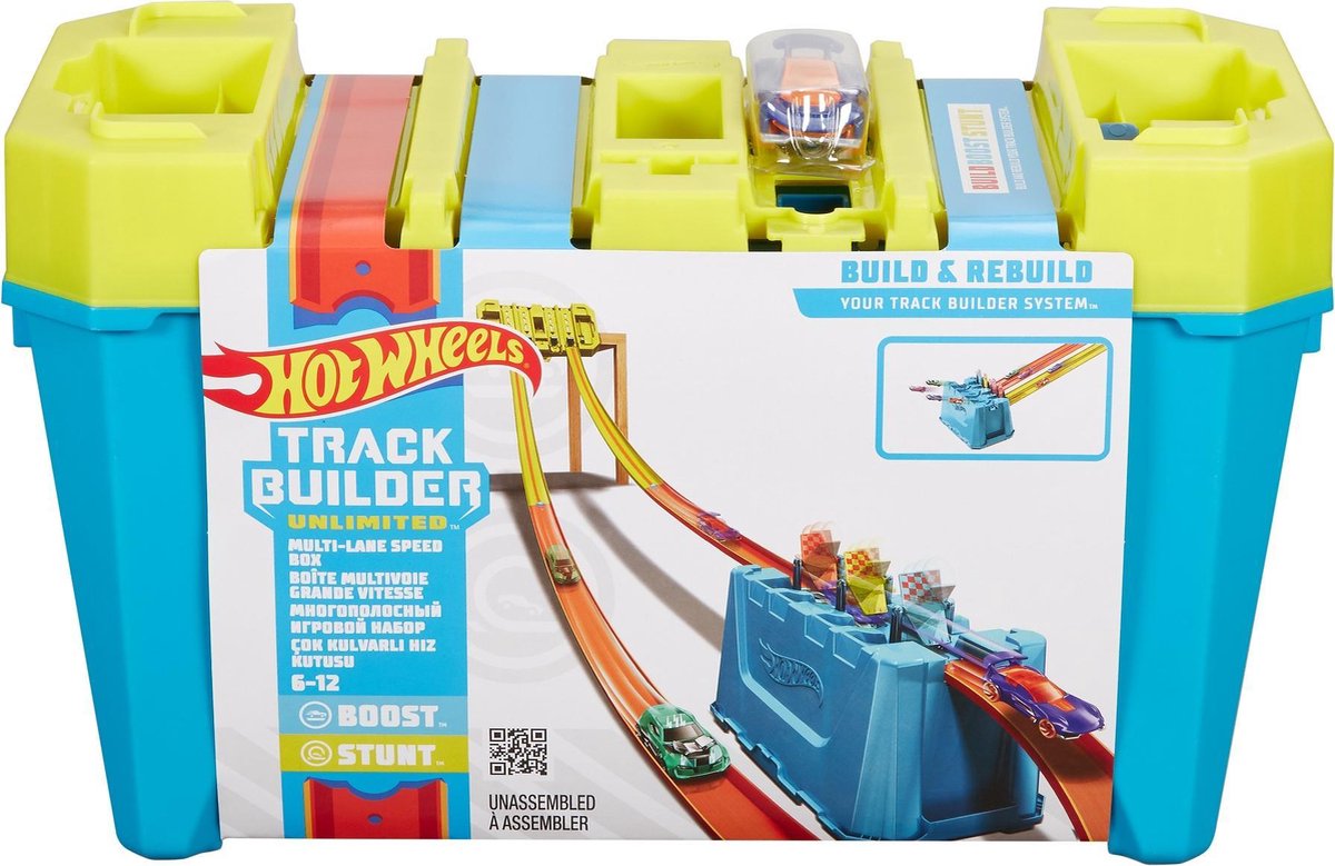 Hot Wheels Track Builder  Gravity Box - Racebaan