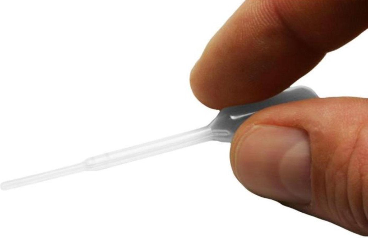 EsProducts: 25 stuks PIPET 0.2ml  | Pipetten plastic | Meetpipet | Vloeistoffen | Eenmalig | Klein