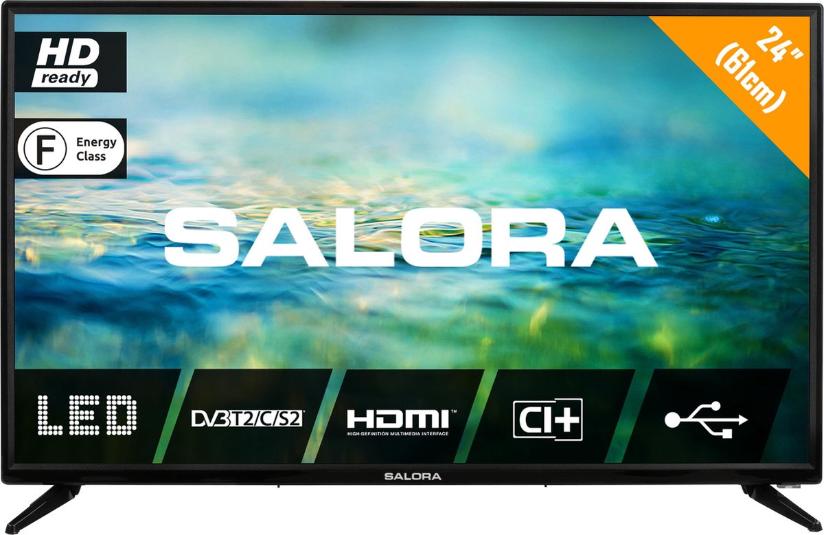 Salora  24LTC2100 - 24'' HD TV - 24 inch - HD ready LED - 2020