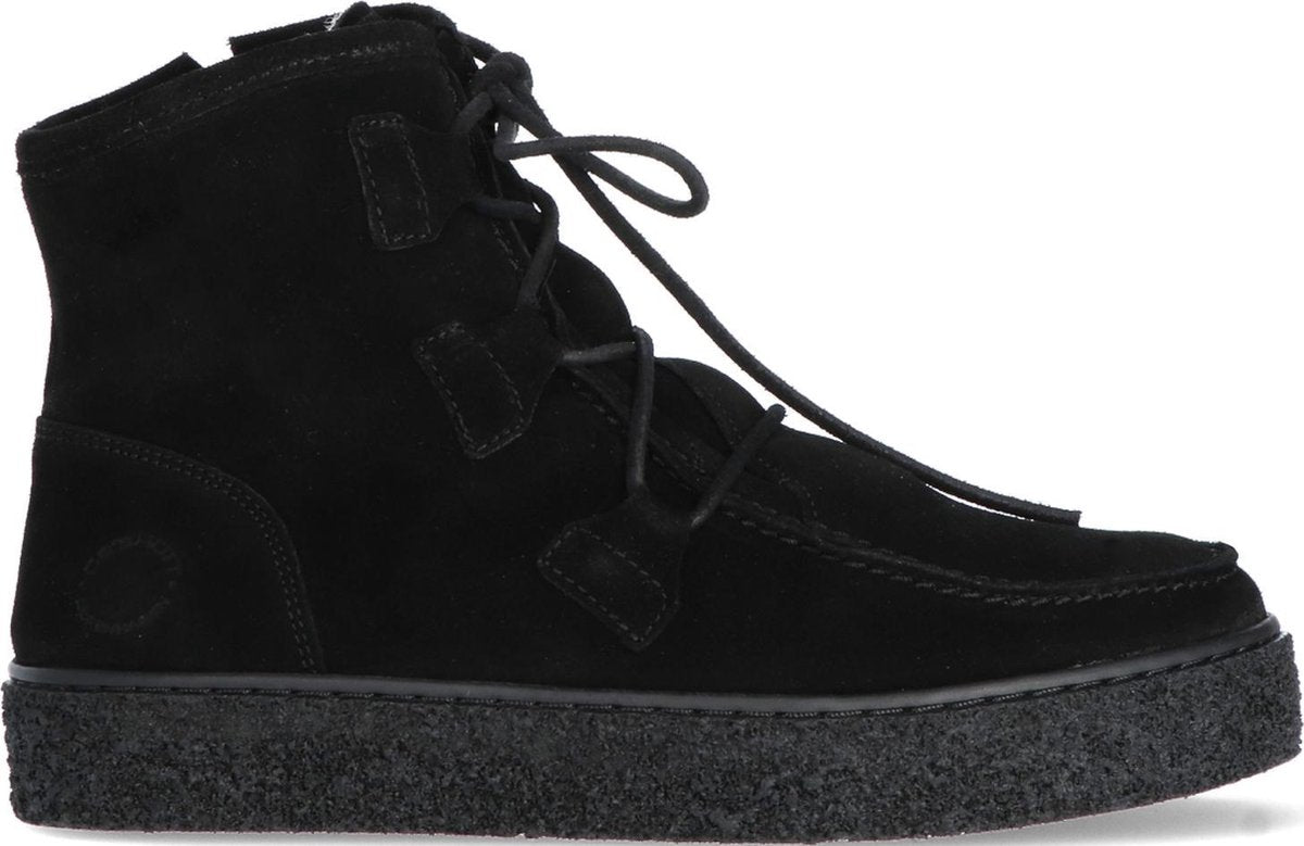 Ca'Shott 18110 Veterboots - Laarzen Met Veters - Dames - Zwart - Maat 36