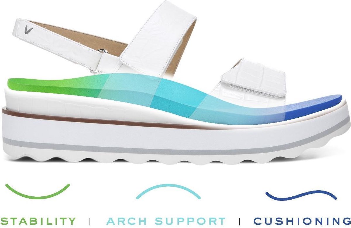 Vionic - Dames schoenen - Brielle - white croco - maat 42