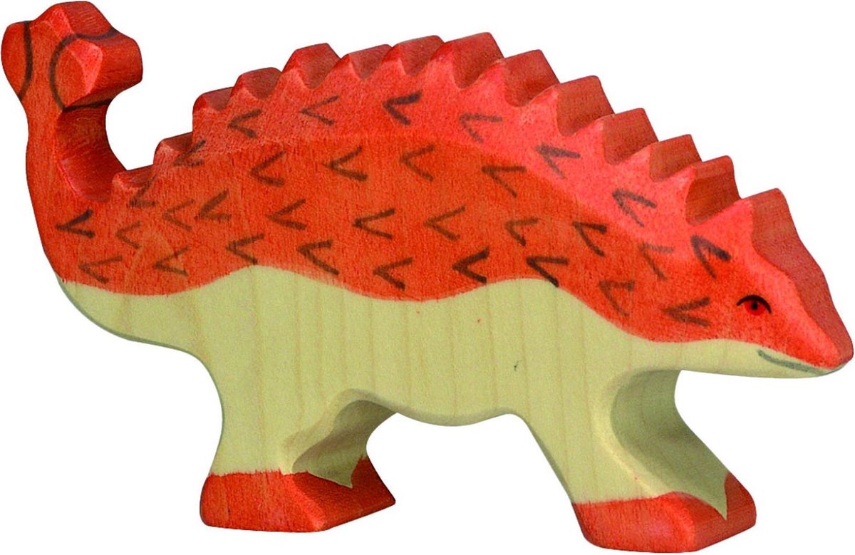 Holztiger Houten dinosaurus: ankylosaurus