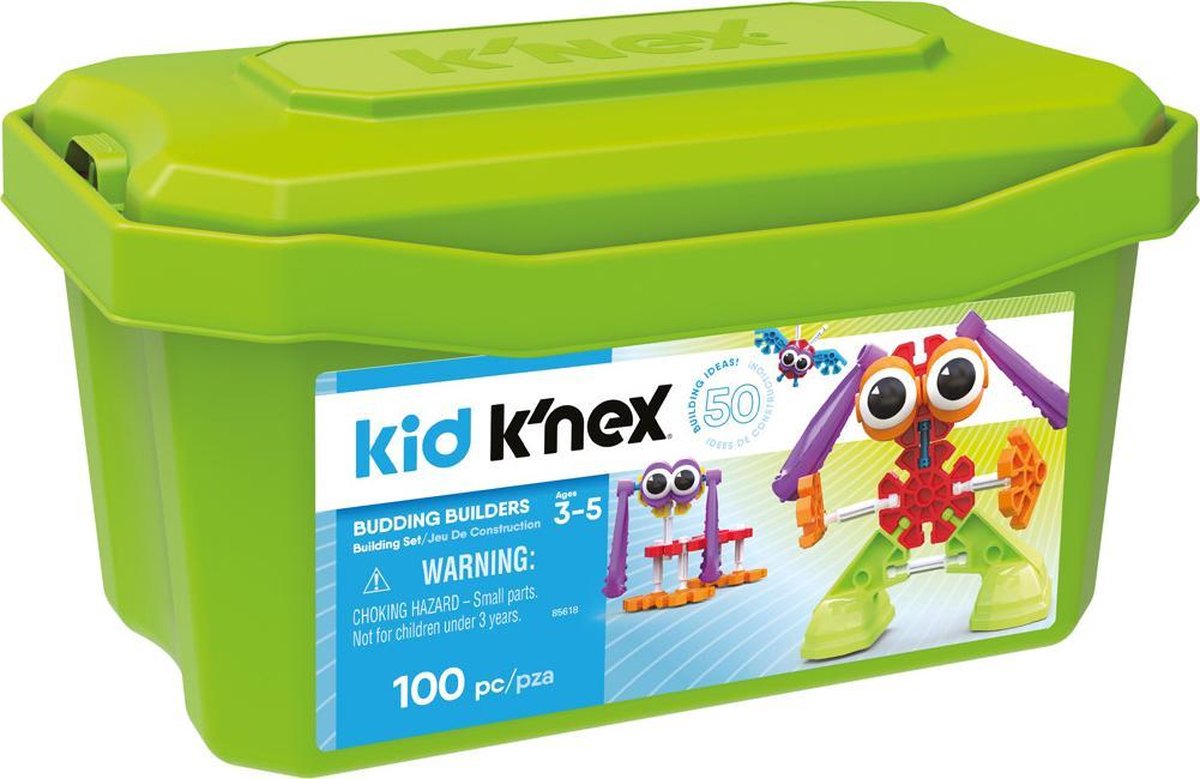 Kid Knex Budding Builders Box 100-delig