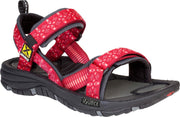 Source Classic Sandaal dames Wandelsandalen - Maat 41 - Vrouwen - rood/zwart/wit