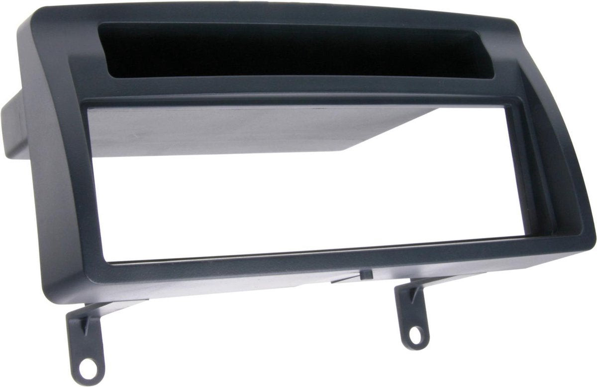 1-DIN Paneel met aflegbakje. Toyota Corolla 2001-2007 Kleur: Donkergrijs