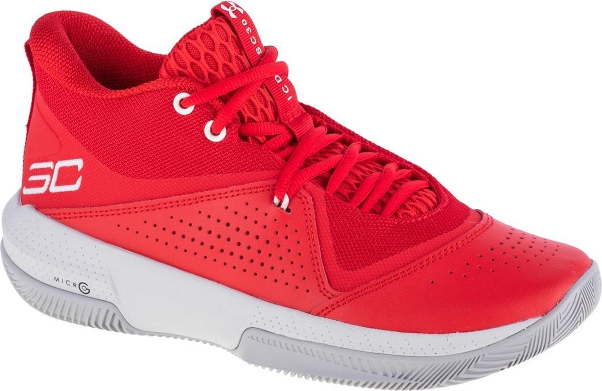 Under Armour SC 3ZER0 IV - rood/wit - maat 42