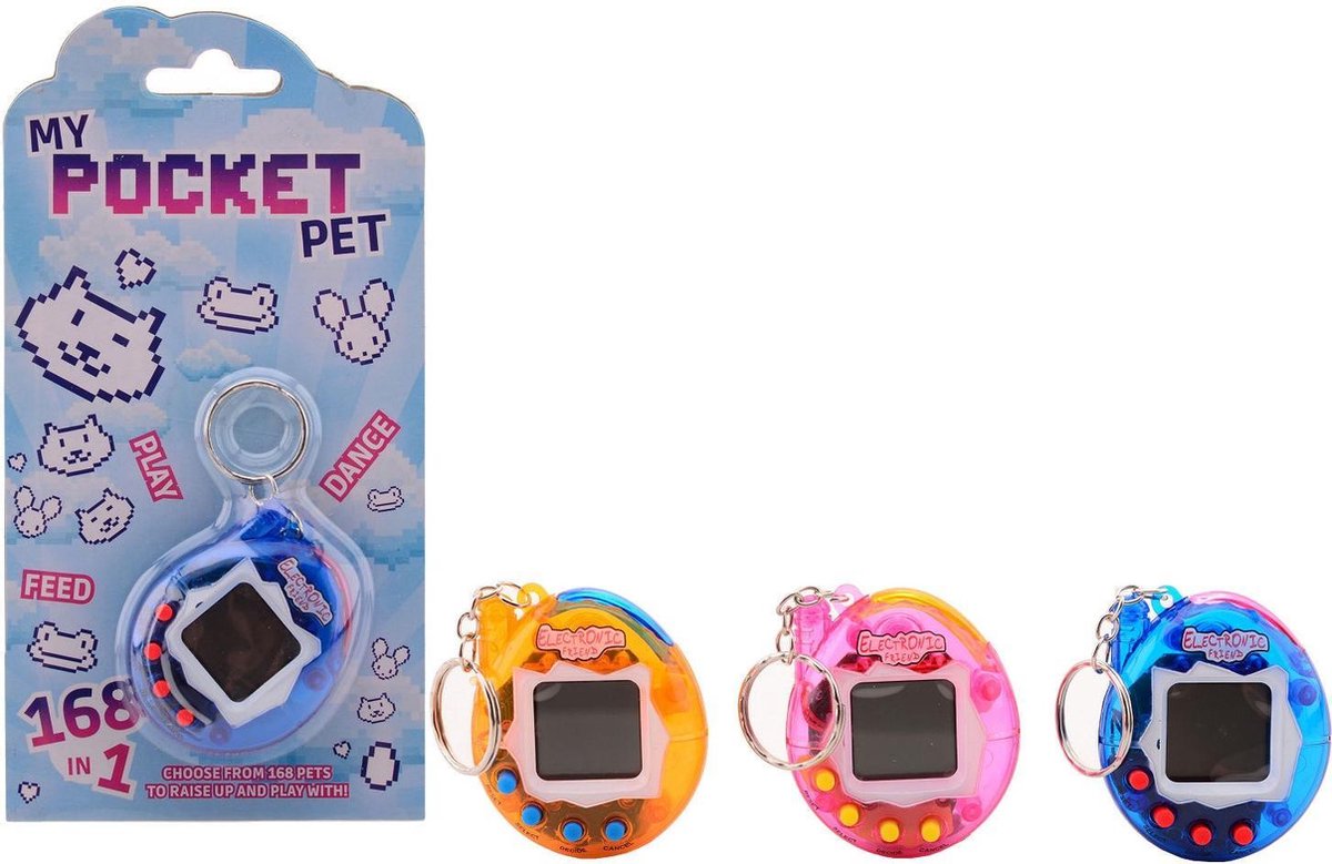 tamagotchi - electronisch huisdier - speelgoed - jongens - meisjes - honden - katten - paarden - cavia - kat etc. Viros