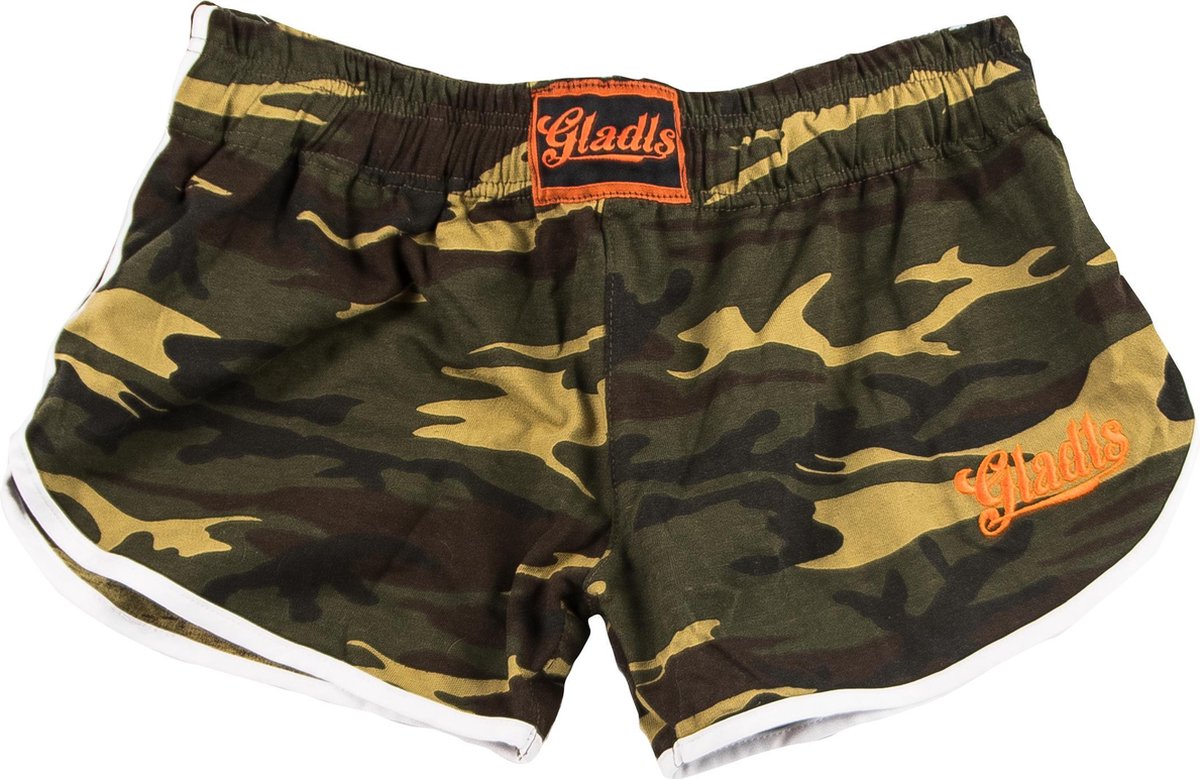 Gladts Kickboks broekje camo maat M kinderen