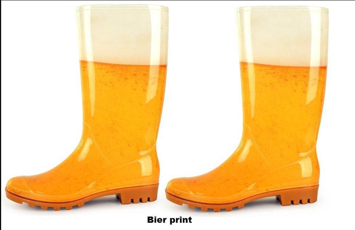 Regenlaarzen Bierprint  mt.39/40