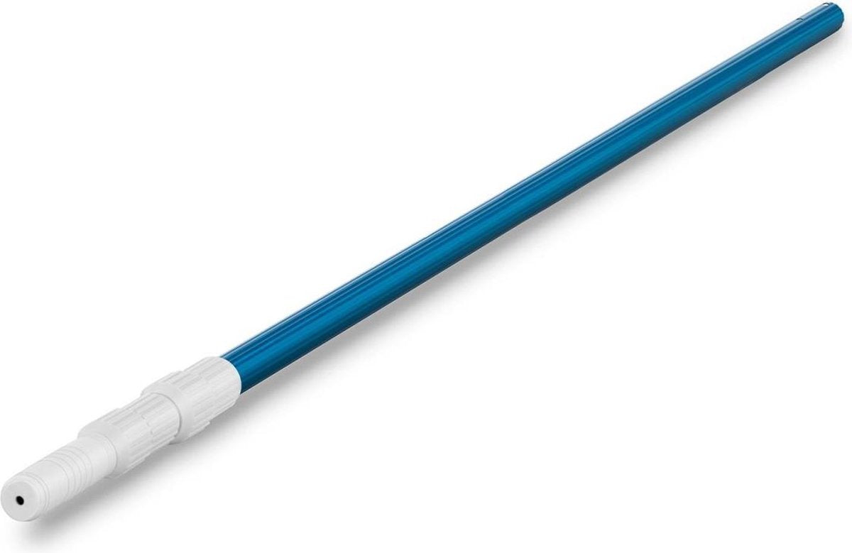 Uniprodo Telescoopstang zwembad - geribbeld - 3.6 m