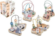 Joueco - The Wildies Family Kralenbaan met dierenprint