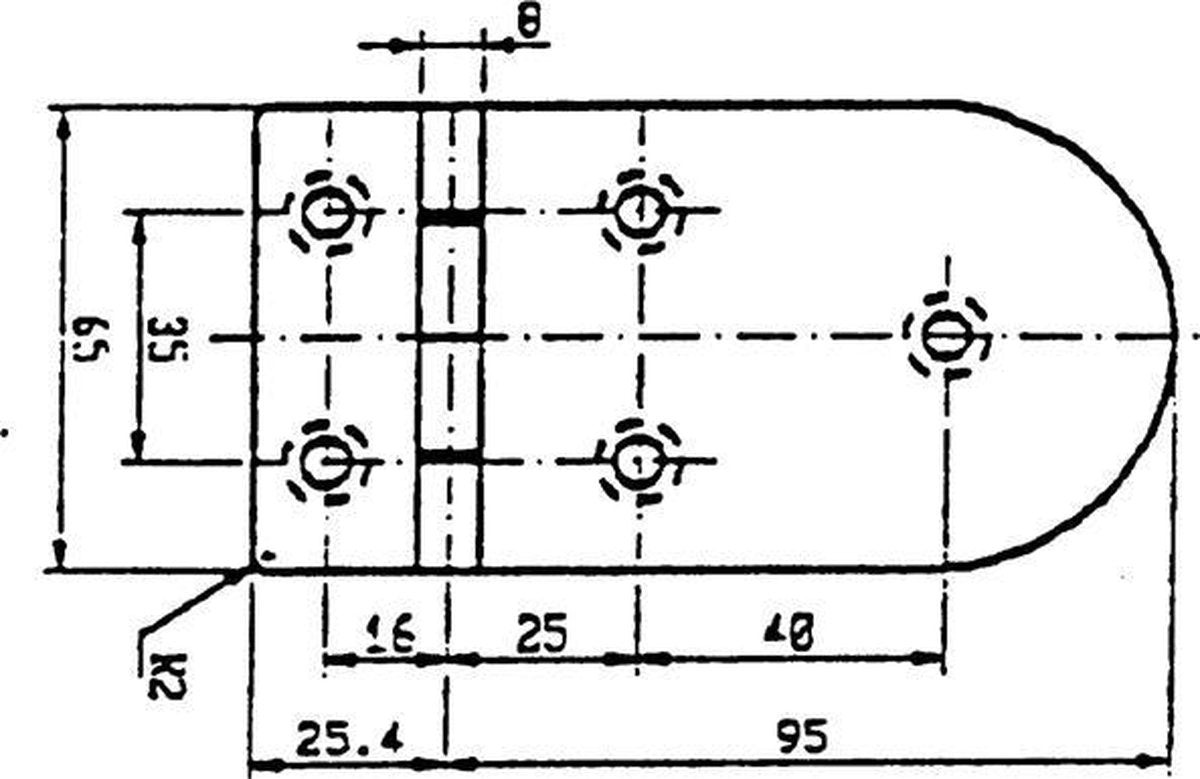 Talamex Scharnieren 120