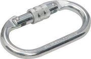 Silverline Karabijnhaak met schroefsluiting 19 mm brug