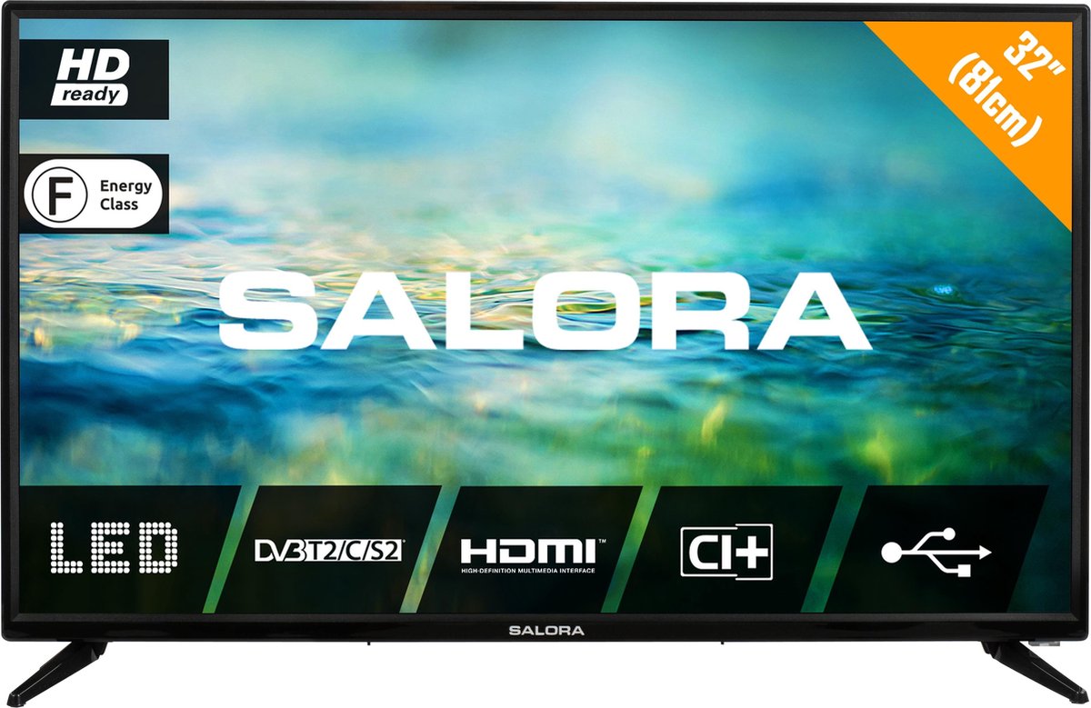Salora 32LTC2100 - 32 inch - HD ready LED - 2018
