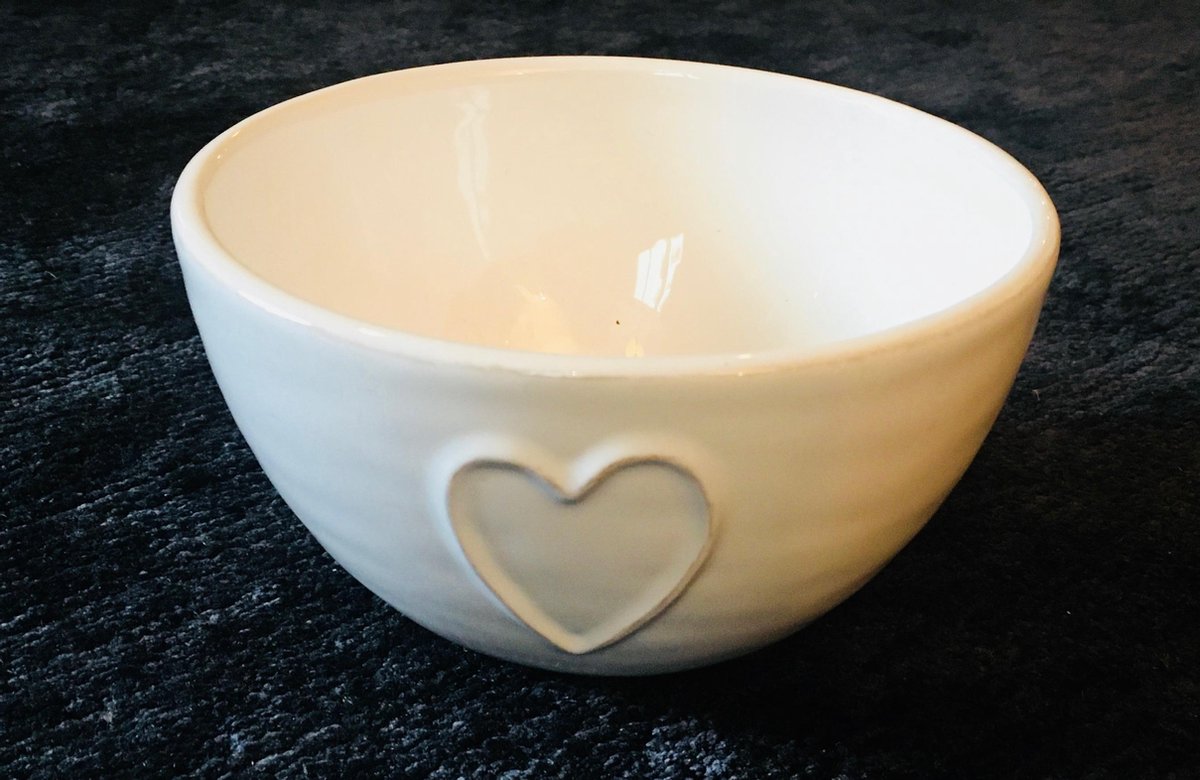 Bowl - Kom  - Hart  -  Pepitamia