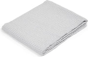 Ledikantdeken - Wafel - Fine Home - 100x150cm - Grijs