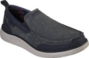 Skechers Lenton instappers blauw - Maat 41