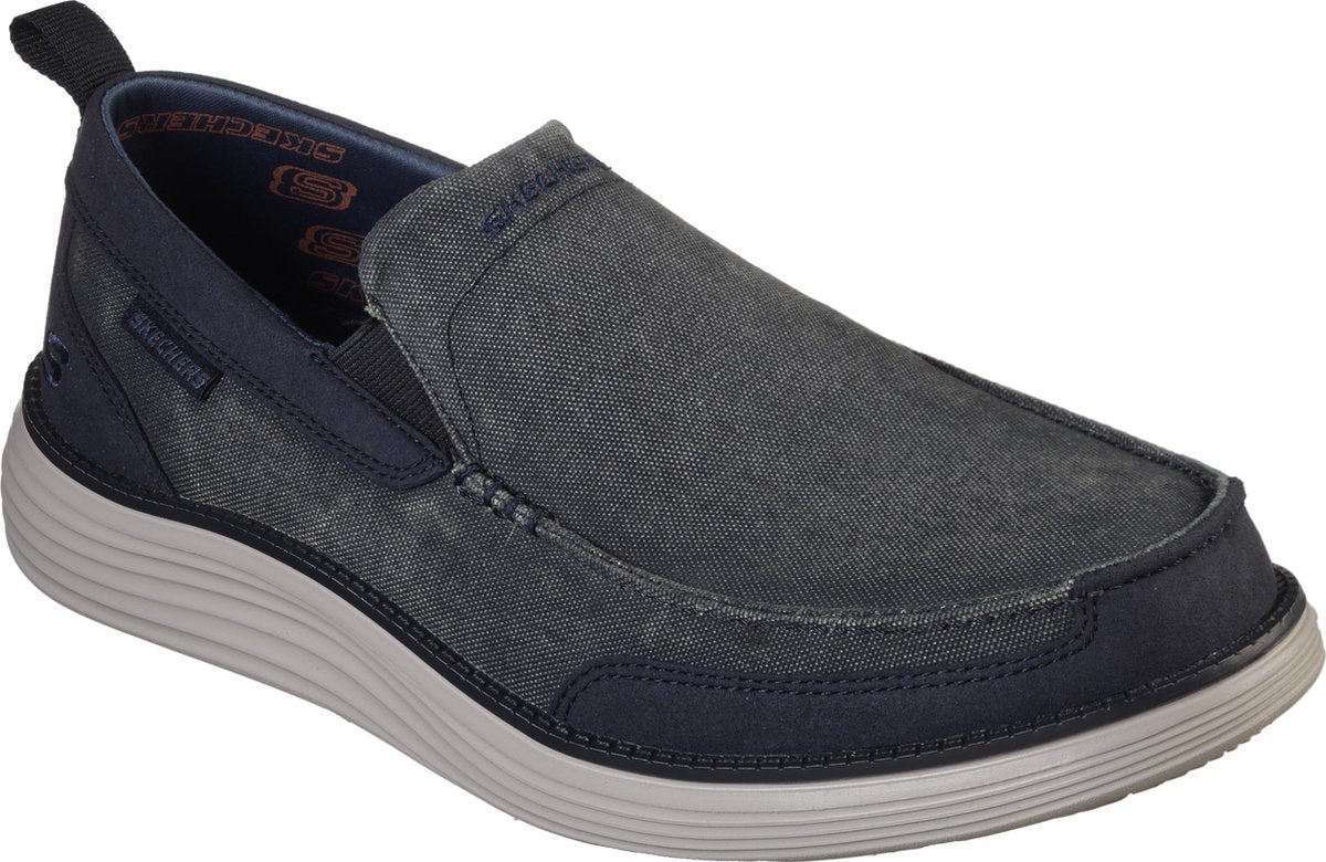 Skechers Lenton instappers blauw - Maat 41