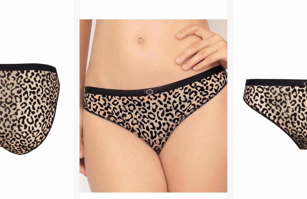 Antigel by Lise Charmel signature fauve dore noir slip 44