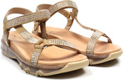 Toral 12342 dames sandalen beige