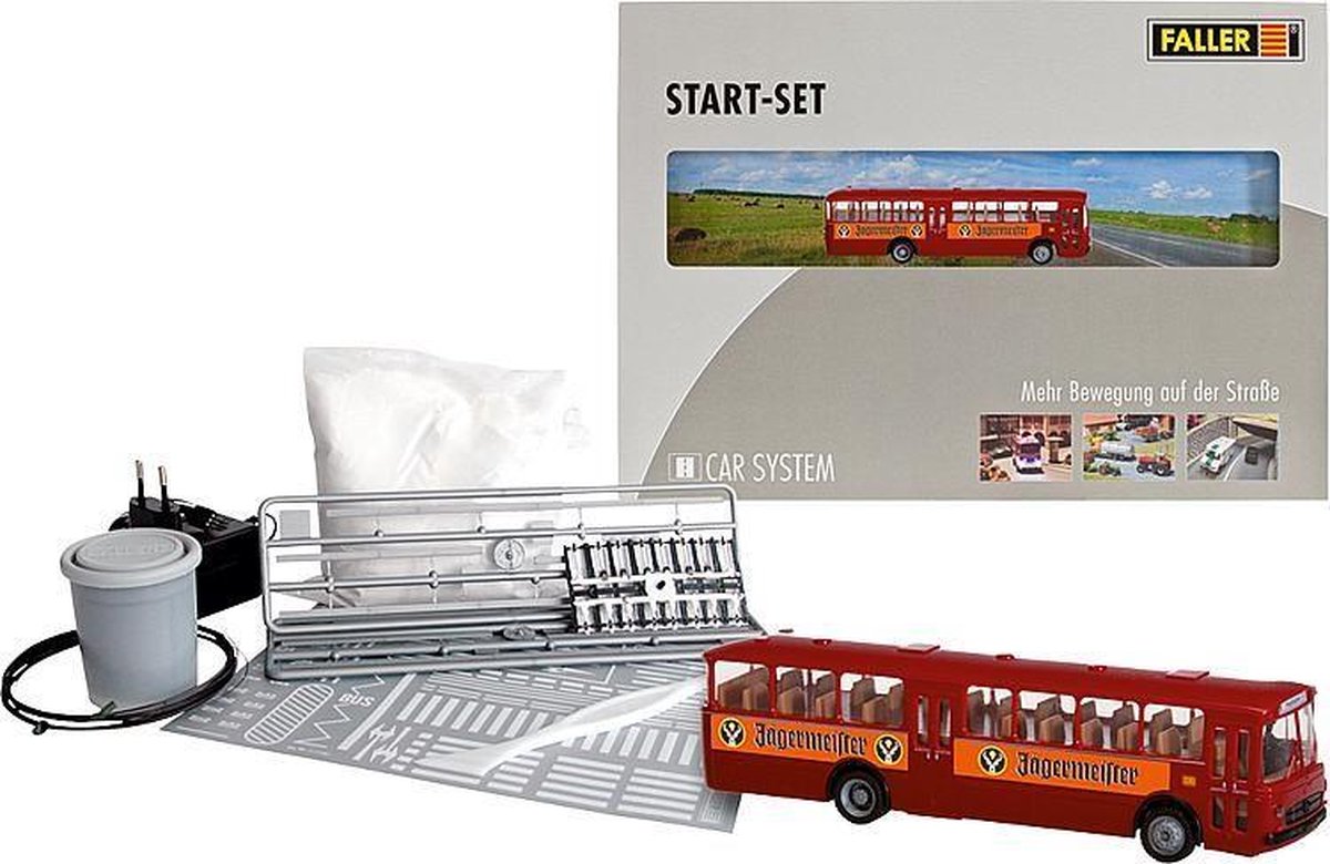 Faller - Car Systeem Start-Set MB O317k bus Jägermeister