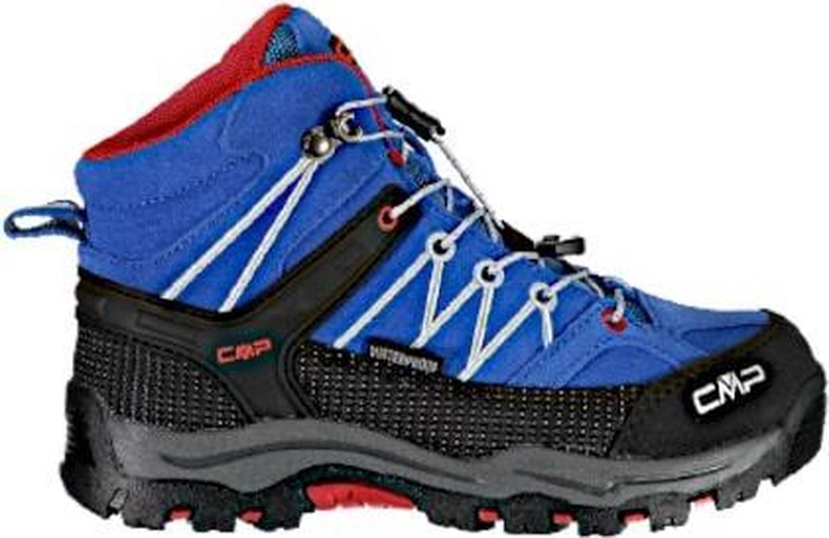 Cmp Wandelschoenen Rigel Mid Junior Suède Blauw/zwart Maat 28