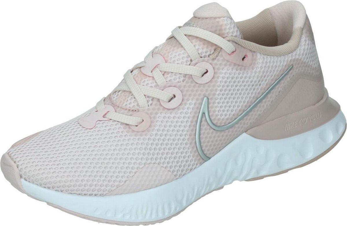 "Nike Renew Run hardloopschoenen dames zacht roze "