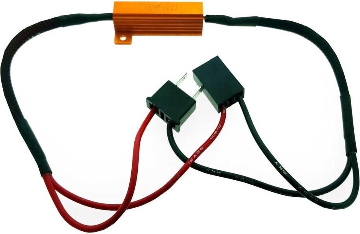 Mistlicht / Grootlicht H7 Canbus kabel 50w