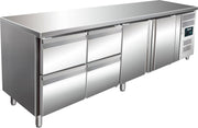 SARO Koelwerkbank incl. Ladenset met 2 x 2 lades Model KYLJA 4140 TN