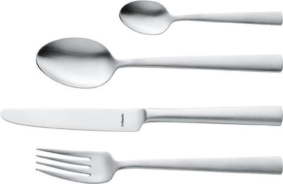Amefa Ventura - Bestekset - RVS - (Set van 24)  en Yourkitchen E-kookboek