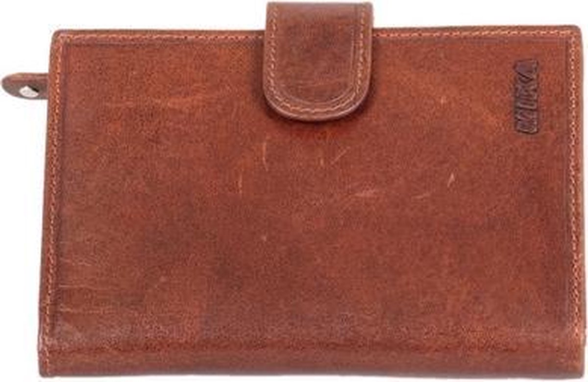 Portefeuille Mika bruin dame - RFID 15x12x4