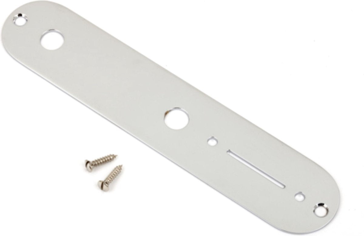 Control Plate Tele chrome
