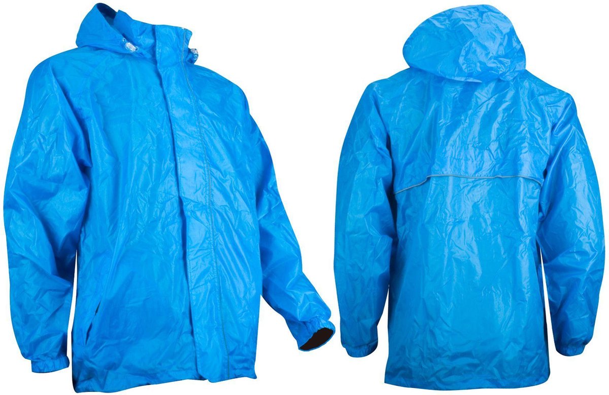 Ralka Regenjack Unisex | Blauw | Maat L