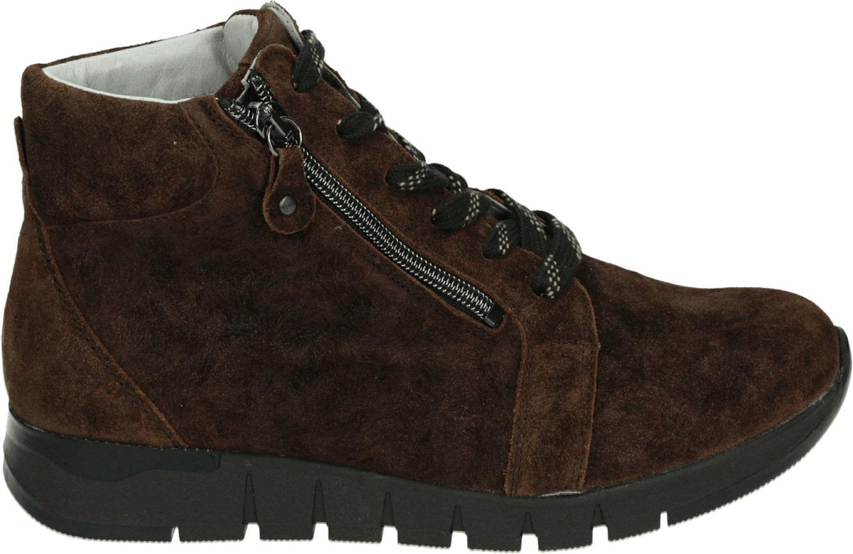 Waldlaufer 908701 H-Petra - Volwassenen VeterlaarzenHalf-hoge schoenen - Kleur: Bruin - Maat: 41