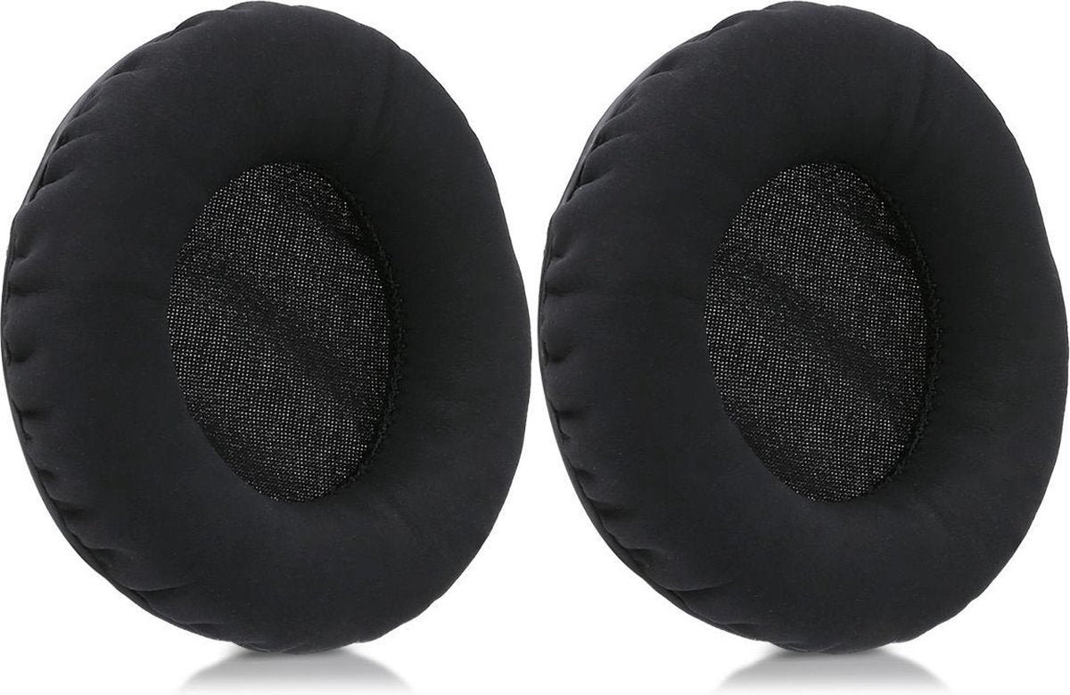 kwmobile 2x oorkussens voor Sennheiser Urbanite XL koptelefoons - imitatieleer - voor over-ear-koptelefoon - zwart