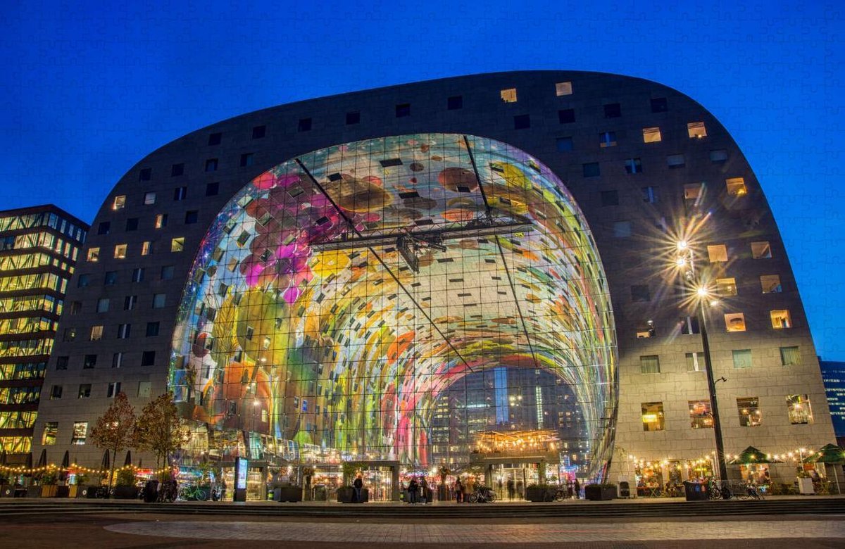 Markthal in Rotterdam - 1000 stukjes