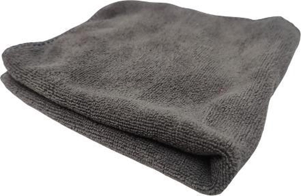 barista doek - grijs - filterdrager schoonhouden - melkopschuim doekje - microvezel - absorberend - barista tools - barista-accessoires