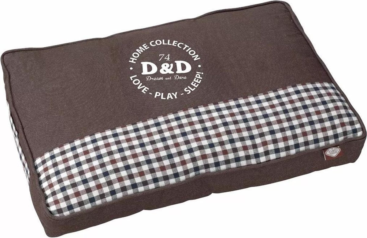 D&D Huisdierenbed Sweet Checker 80x60 cm 671/438046