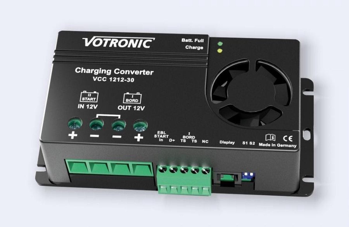 Votronic Lader Booster B2B 12V / 30A Lithium accu - batterijen