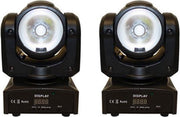 COB led movinghead RGBW (set van 2)