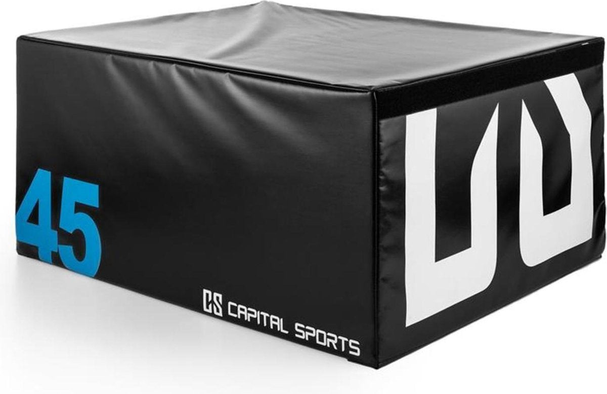 Rookso Soft Jump Box plyo box 15 cm zwart