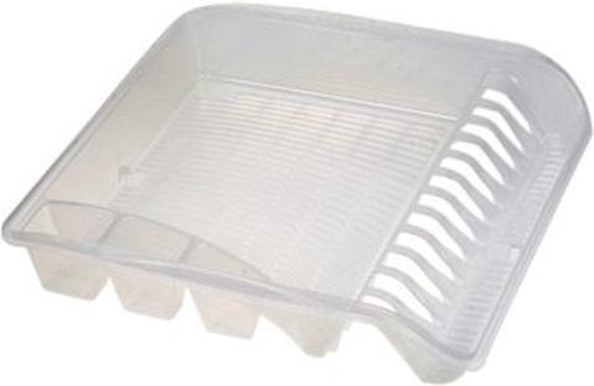 AFDRUIKREK Z/PLATEAU 39X39X8 PASCALE TRANSPARANT KEEEPER 10589