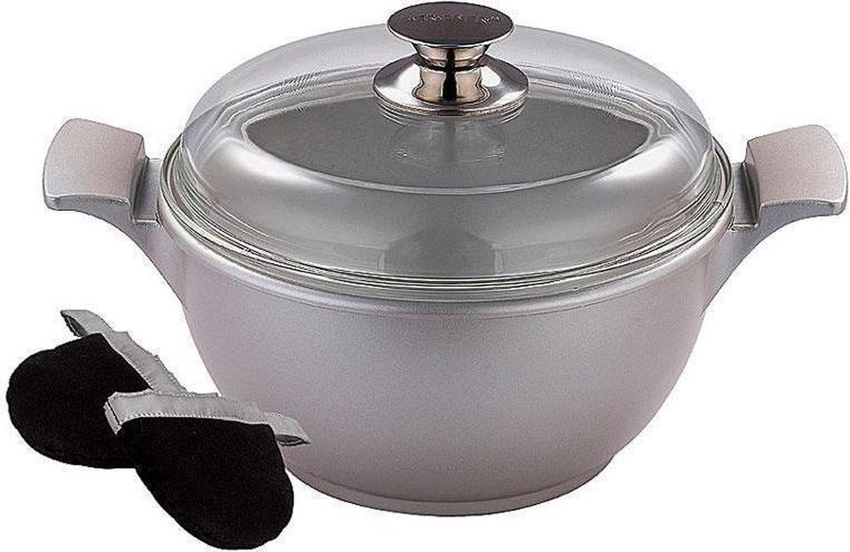 Bergner Pan met deksel (28x13