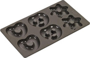 Lurch - Flexiform - Bakvorm voor 6 peperkoeken - Silicone - 17x30cm