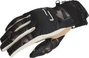 Lindstrands motorhandschoenen Nyhusen zwart/khaki 07