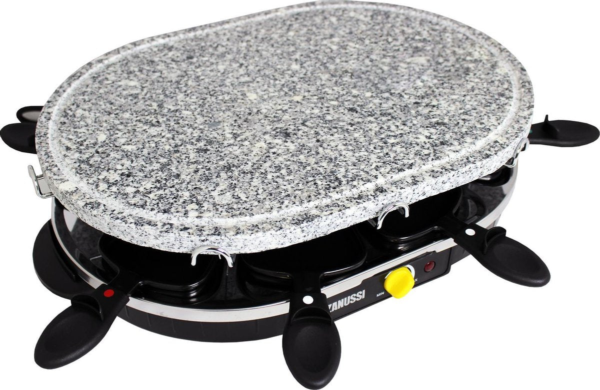 Zanussi RCZ32 4-in-1 Grill - Gourmet - Stonegrill Set met 8 Pannetjes