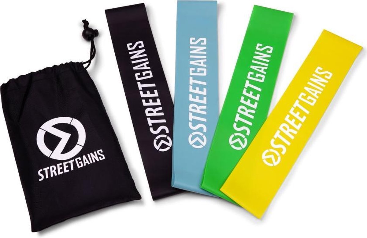 Rubberen Booty Bands Pack - Mini Fitness Elastiek | StreetGains®