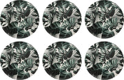 Onderbord Ø 33cm Palmbladeren - set 6 stuks
