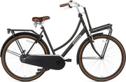 Popal Daily Dutch Basic Damesfiets - Transportfiets - 57 cm - Zwart